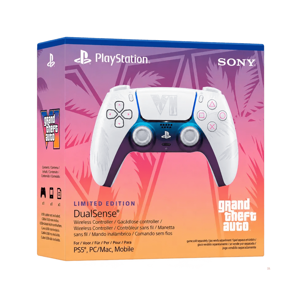 Sony DualSense GTA 6 (GTA VI) controller PS5 Wit – Limited Edition