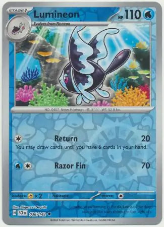 Lumineon 036/142 - Vexcards