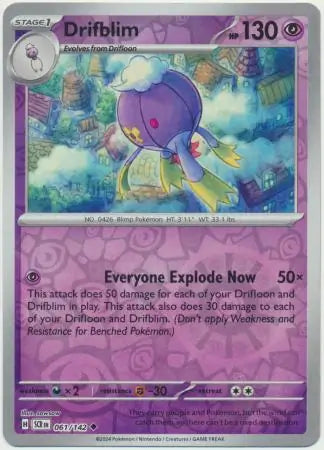 Drifblim 61/142 - Vexcards