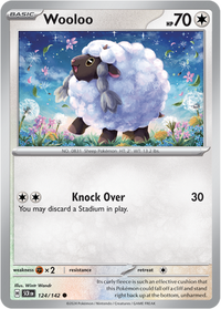 Thumbnail for Wooloo 124/142 - Vexcards