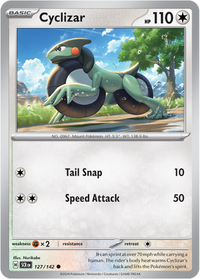 Thumbnail for Cyclizar 127/142 - Vexcards