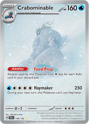 Crabominable 149/142 - Vexcards