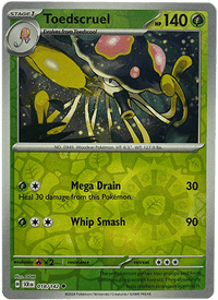 Thumbnail for Toedscruel 018/142 Reverse Holo - Vexcards