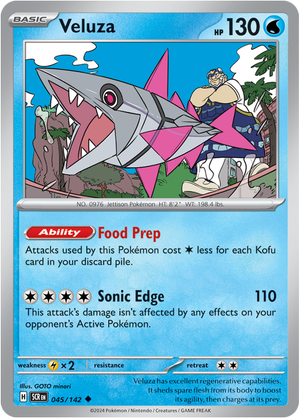 Veluza 45/142 - Vexcards