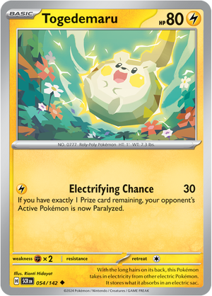 Togedemaru 54/142 - Vexcards
