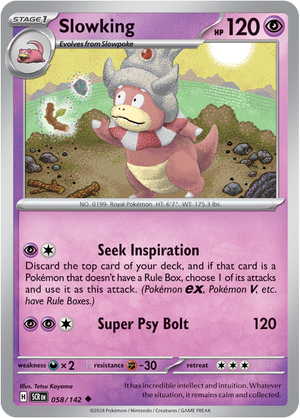 Slowking 58/142 - Vexcards