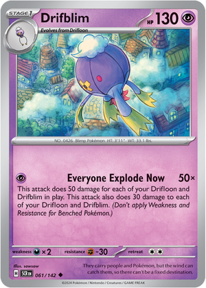 Drifblim 61/142 - Vexcards