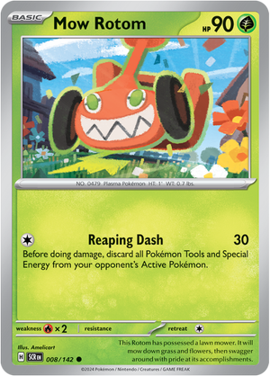 Mow Rotom 008/142 Reverse Holo - Vexcards