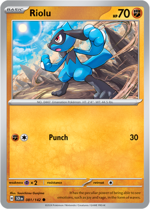Riolu 81/142 - Vexcards