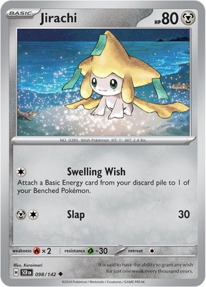 Jirachi 98/142 - Vexcards