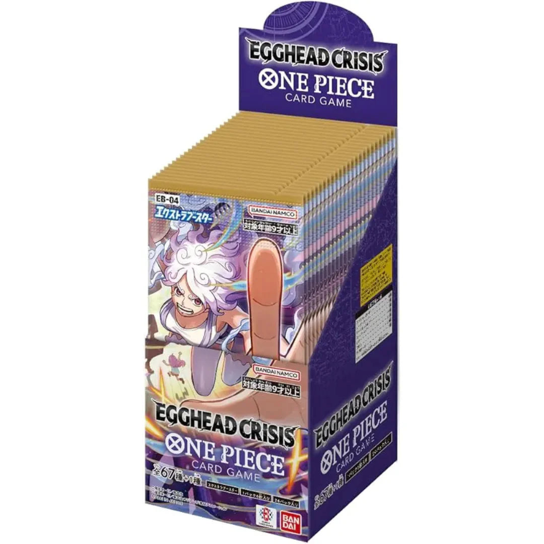 EB-04 Bandai One Piece Card Game Egghead Crisis Boosterbox Japans
