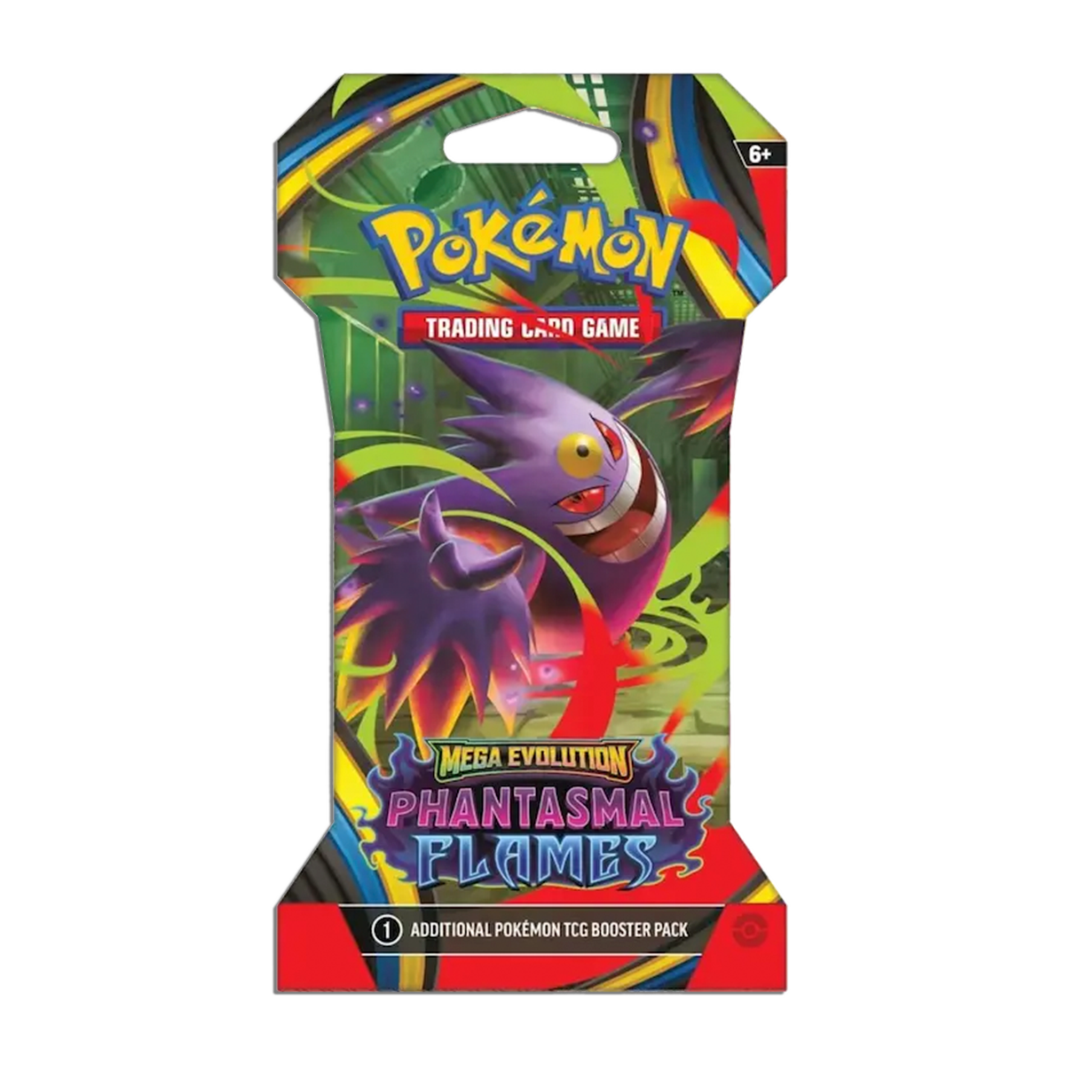 Pokémon TCG Sleeved Booster Pack Phantasmal Flames - Vexcards