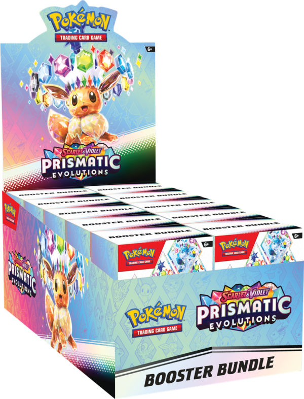 Prismatic Evolutions Pokémon TCG Booster Bundle Display - Vexcards