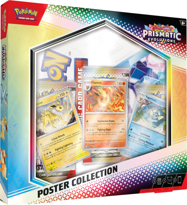 Prismatic Evolutions Pokémon TCG Poster Collection - Vexcards