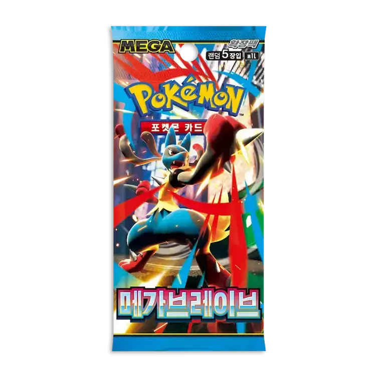 Pokémon Mega Brave Boosterbox Japans M1L Sealed Vexcards