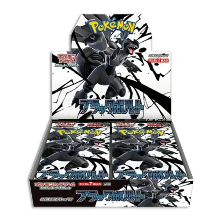 Pokémon Black Bolt Boosterbox Japans B1 Sealed Vexcards