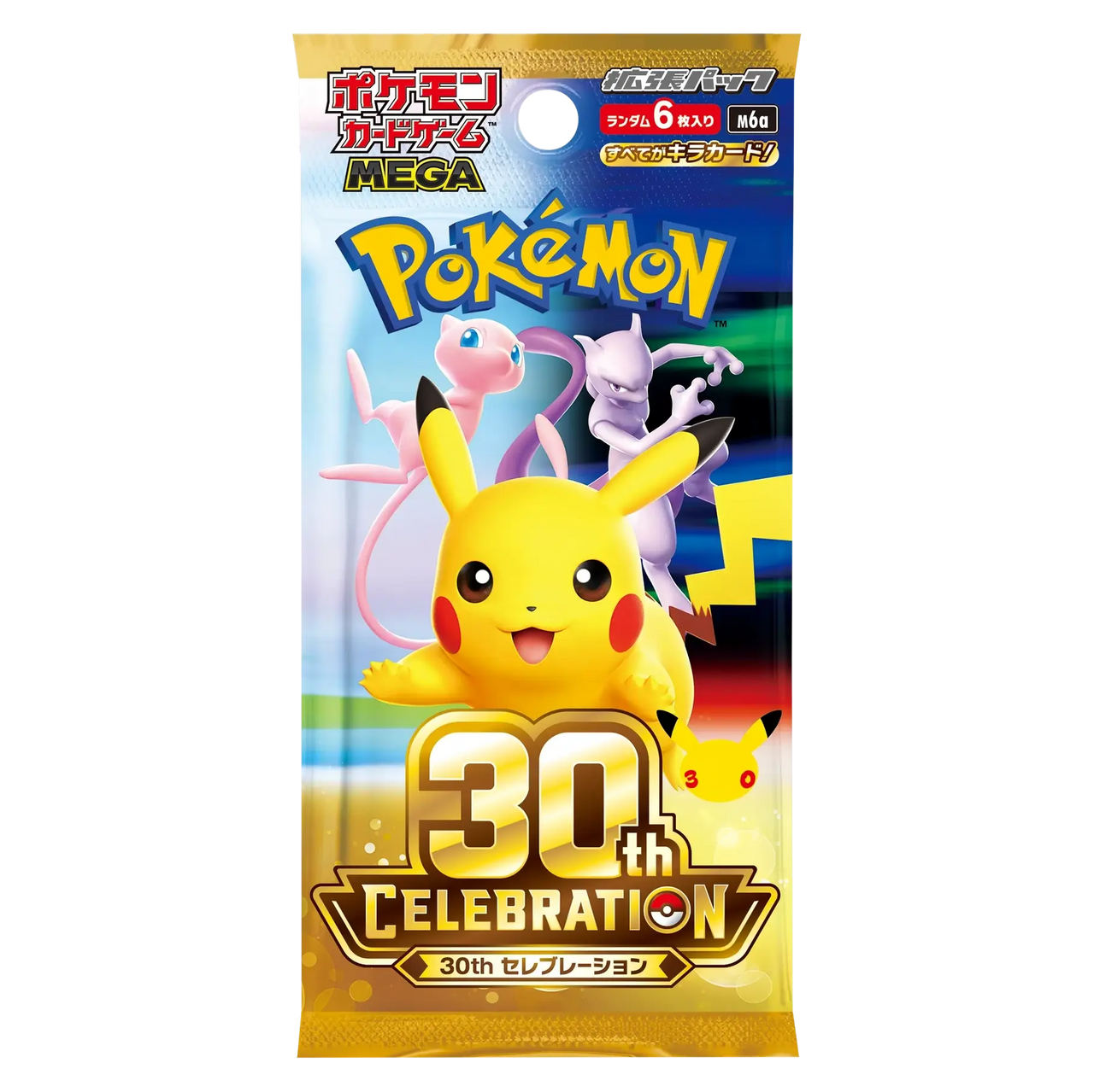 Pokémon Card Game MEGA: 30th Celebration m6a Japans Boosterbox pre-order