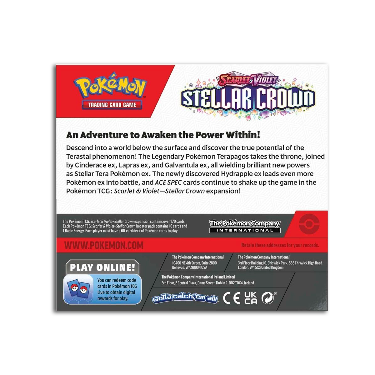 Stellar Crown Pokémon boosterbox