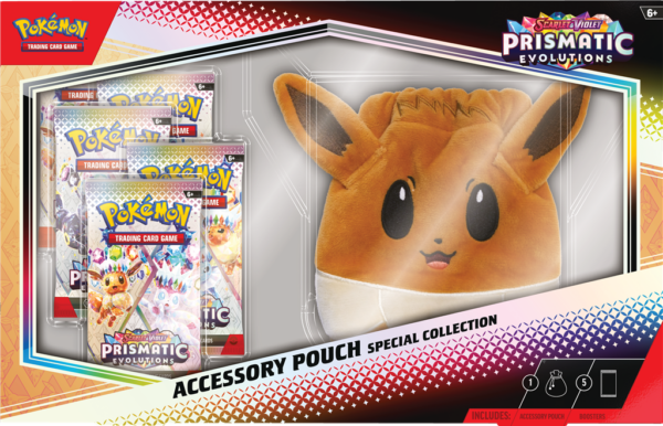 Prismatic Evolutions Pokémon TCG Accesory Pouch Special Collection - Vexcards