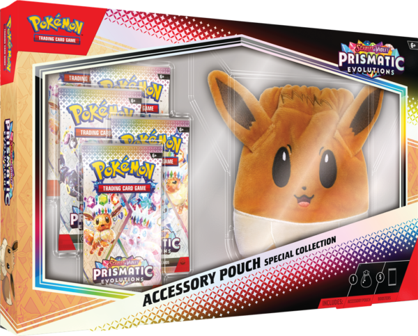 Prismatic Evolutions Pokémon TCG Accesory Pouch Special Collection - Vexcards