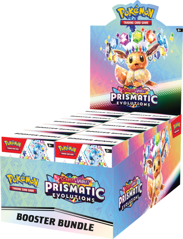 Prismatic Evolutions Pokémon TCG Booster Bundle Display - Vexcards