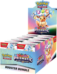 Thumbnail for Prismatic Evolutions Pokémon TCG Booster Bundle Display - Vexcards