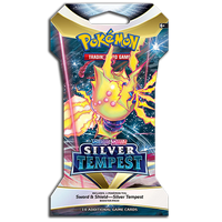 Thumbnail for Pokémon TCG Sword & Shield Sleeved Booster Pack Silver Tempest - Vexcards