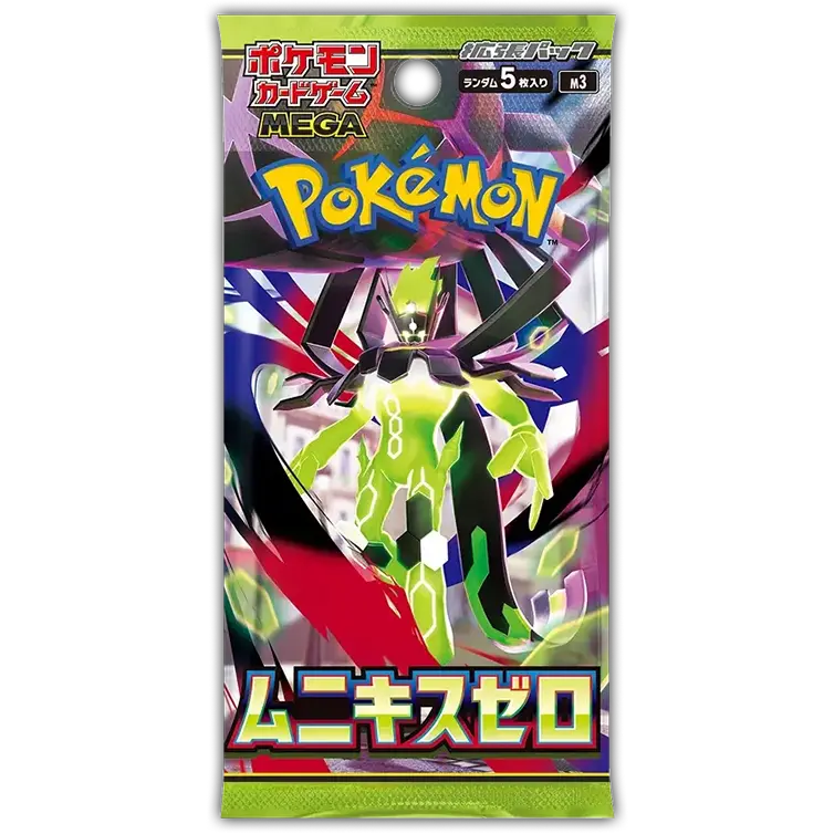 The Pokémon Company Pokémon Card Game Munikis Zero (ムニキスゼロ) M3 booster pack Japans geseald