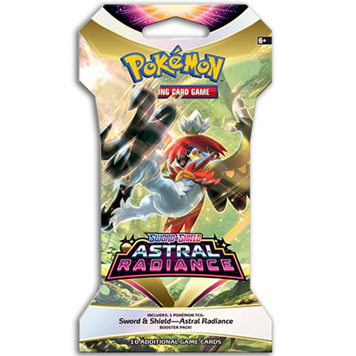 Pokémon TCG Sleeved Booster Pack Astrial Radiance - Vexcards