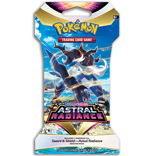 Pokémon TCG Sleeved Booster Pack Astrial Radiance - Vexcards
