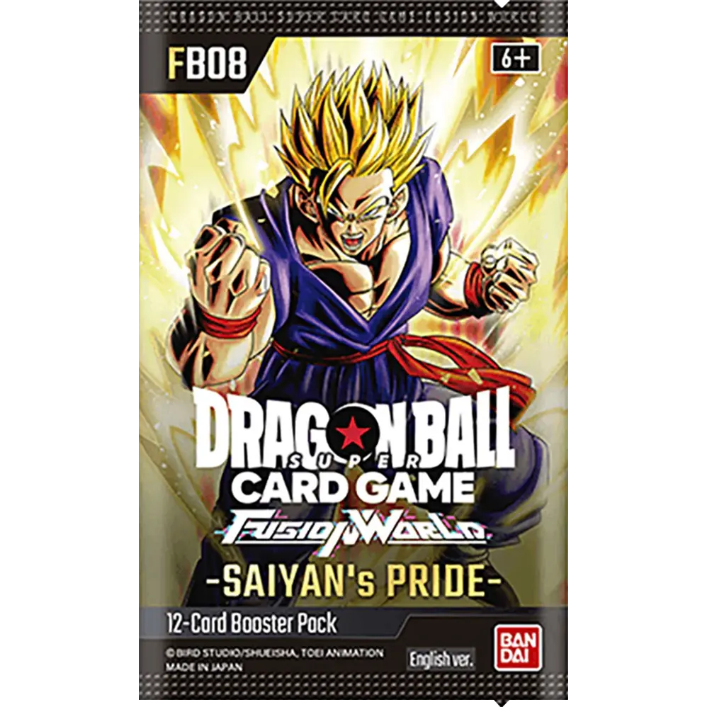 Bandai Dragon Ball Super Card Game FB08 Saiyan’s Pride Boosterbox Japans Vexcards