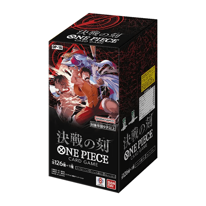Bandai One Piece Card Game OP-16 The Time of Battle Boosterbox Japans - One Piece - Vexcards