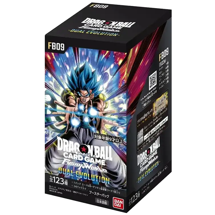 Dragon Ball Super Fusion World FB09 Dual Evolution Booster Box Japanese