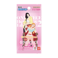 Japanisches One Piece EB-05 Heroines Edition Vol. 2-Boosterpack, Vorderansicht.