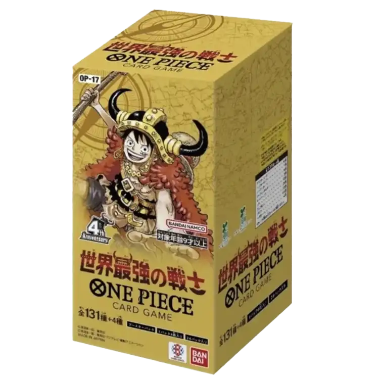 OP-17 Bandai One Piece Card Game The World's Strongest Warriors Booster Box Japans Pre-order