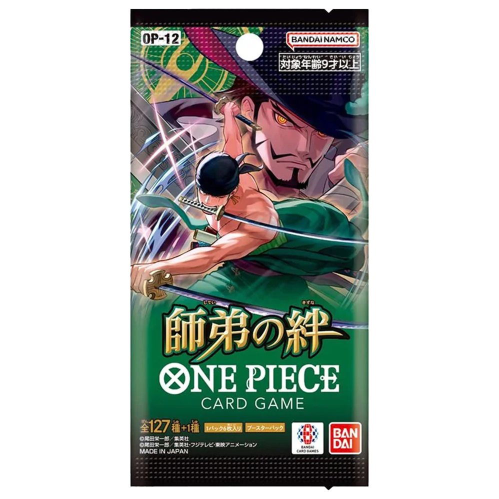 One Piece OP-12 Legacy of the Master Boosterpack Japanisch