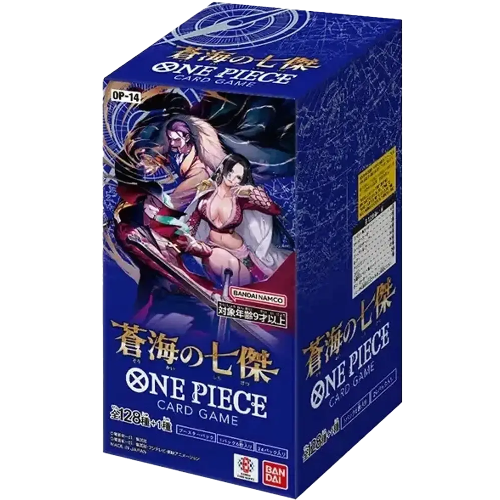OP-14 Bandai One Piece Card Game The Azure Sea's Seven Boosterbox Japans - One Piece - Vexcards