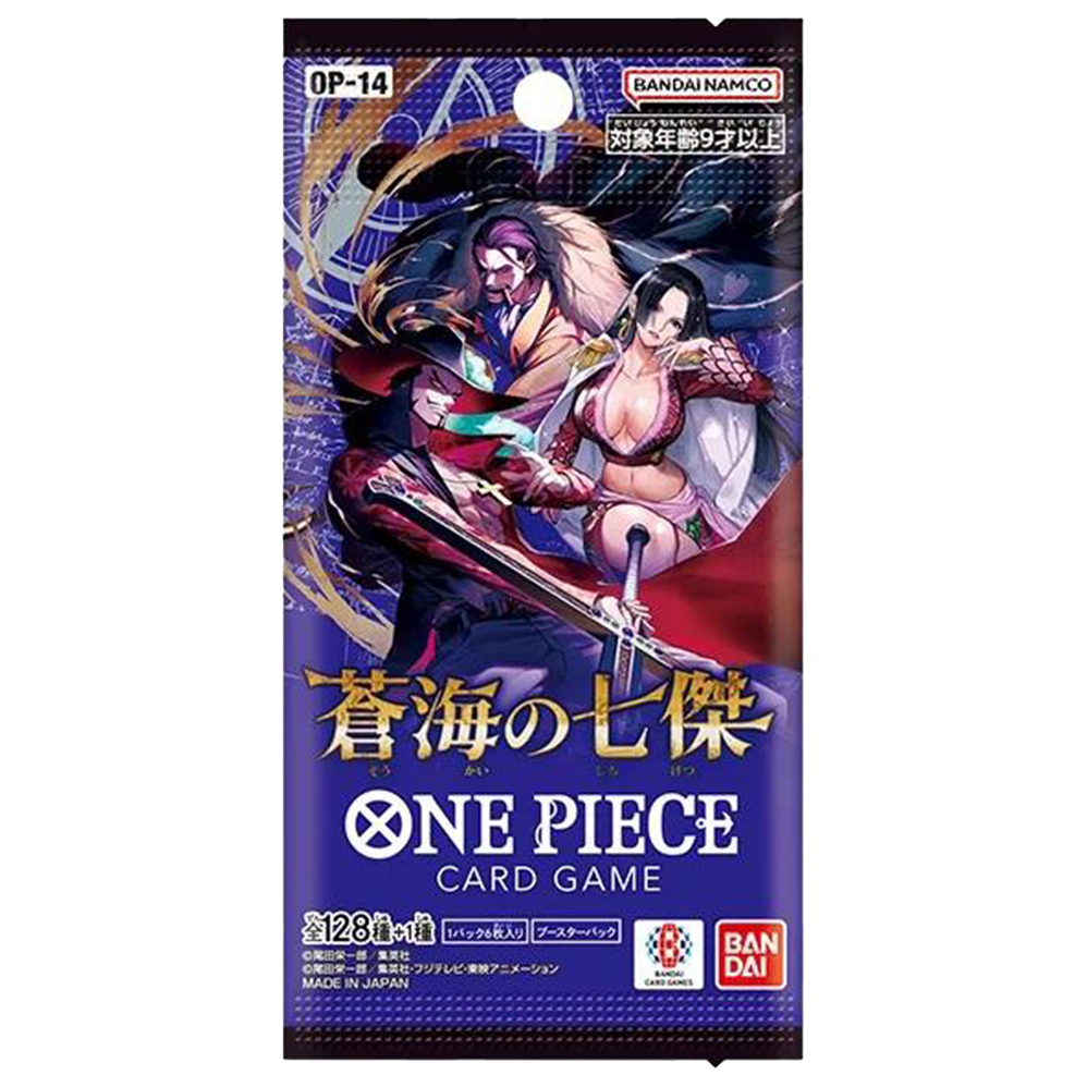 One Piece OP-14 The Azure Sea’s Seven Boosterpack Japanisch