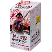 Japanse One Piece OP-18 The Dominance of God boosterbox, gesloten verpakking.