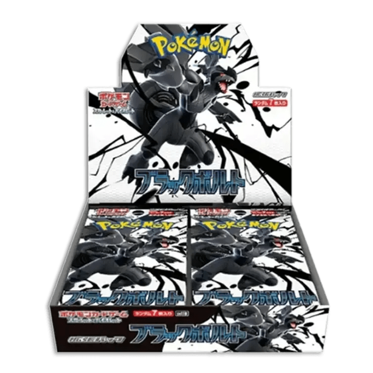 Pokémon Black Bolt Boosterbox Japans B1 Sealed - Pokémon - Vexcards