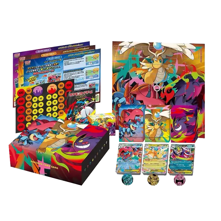 Pokémon Special Deck Set MEGA – Gengar, Dragonite & Feraligatr Japanese – Pre-order - Pokémon Deck Set - Vexcards
