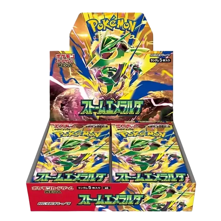 Pokémon Storm Emeralda Booster Box M6 Japans - Pokémon - Vexcards