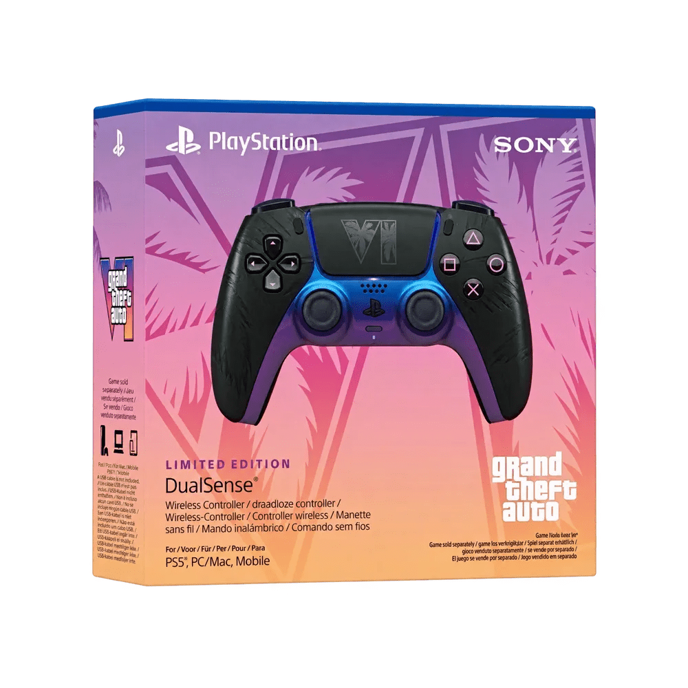 Sony DualSense GTA 6 (GTA VI) controller PS5 Zwart – Limited Edition
